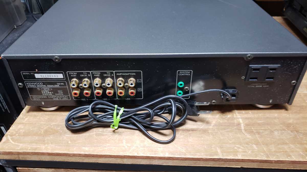 KENWOOD(ケンウッド) グラフィックイコライザー GE-05 STEREO KENWOOD(ケンウッド) グラフィックイコライザー GE-05 STEREO