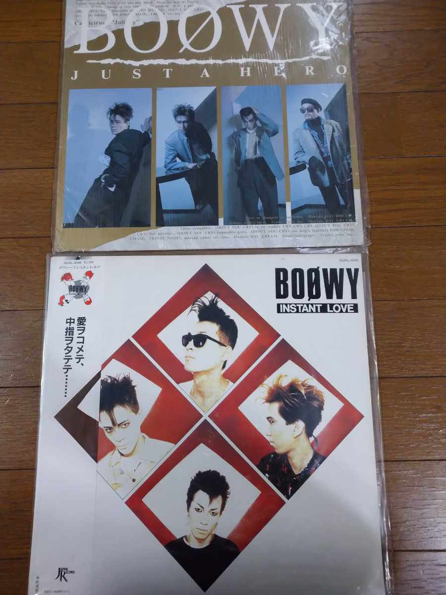 ヤフオク! - BOOWY レコード3枚セット ボウイ