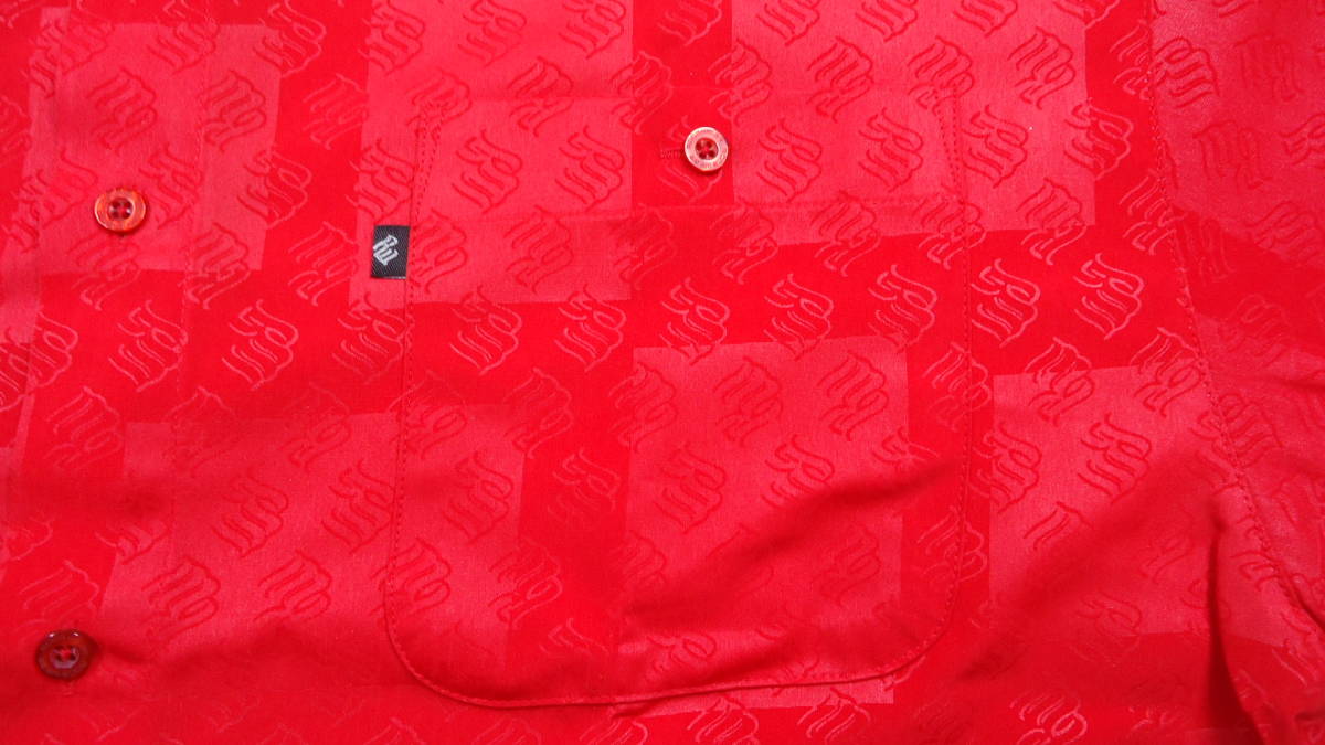 ROCA WEAR 旧モデル 半袖 プリントシャツ 赤 L 半額以下 60%off ロカ・ウェア JAY-Z HIPHOP レターパックライト ゆうパック（おてがる版）_画像3
