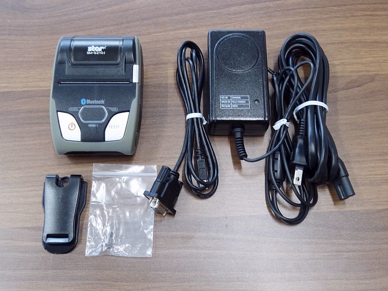 スター精密 モバイルレシートプリンター SM-S210i(SM-S210i-DB40