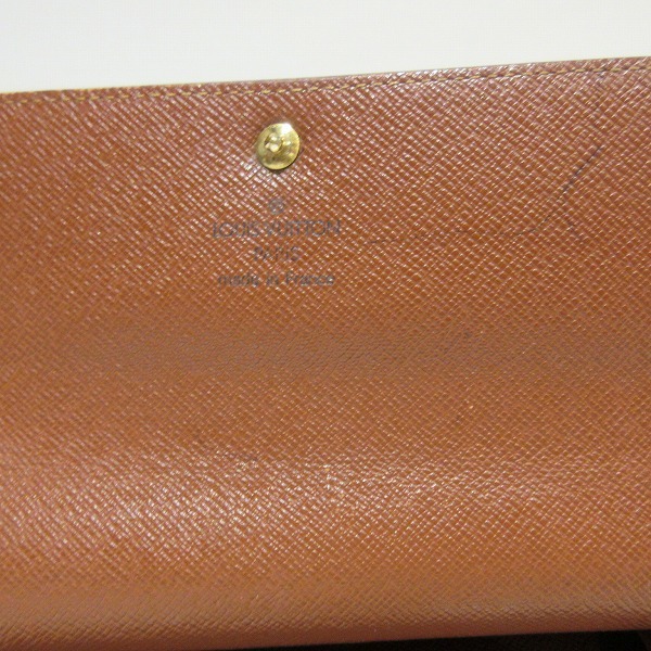 ルイヴィトン モノグラム ポルトフォイユサラ M61725 長財布☆0331