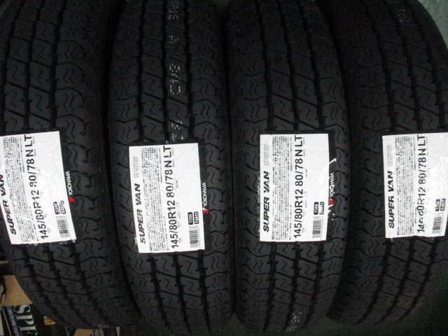 ヨコハマ スーパーバン Ｙ３５６ １４５／８０Ｒ１２ ８０／７８Ｎ LT