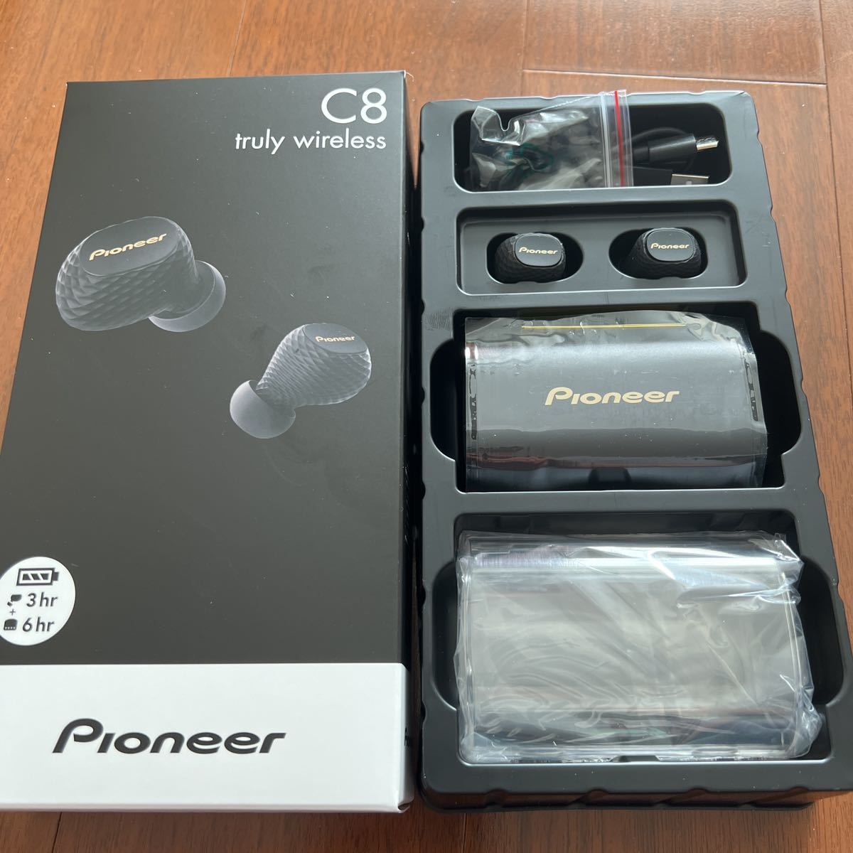Pioneer SE-C8TW-OD 完全ワイヤレスイヤホンオリジナルロゴカラー2021年11月発売した新品日本代购,买对网