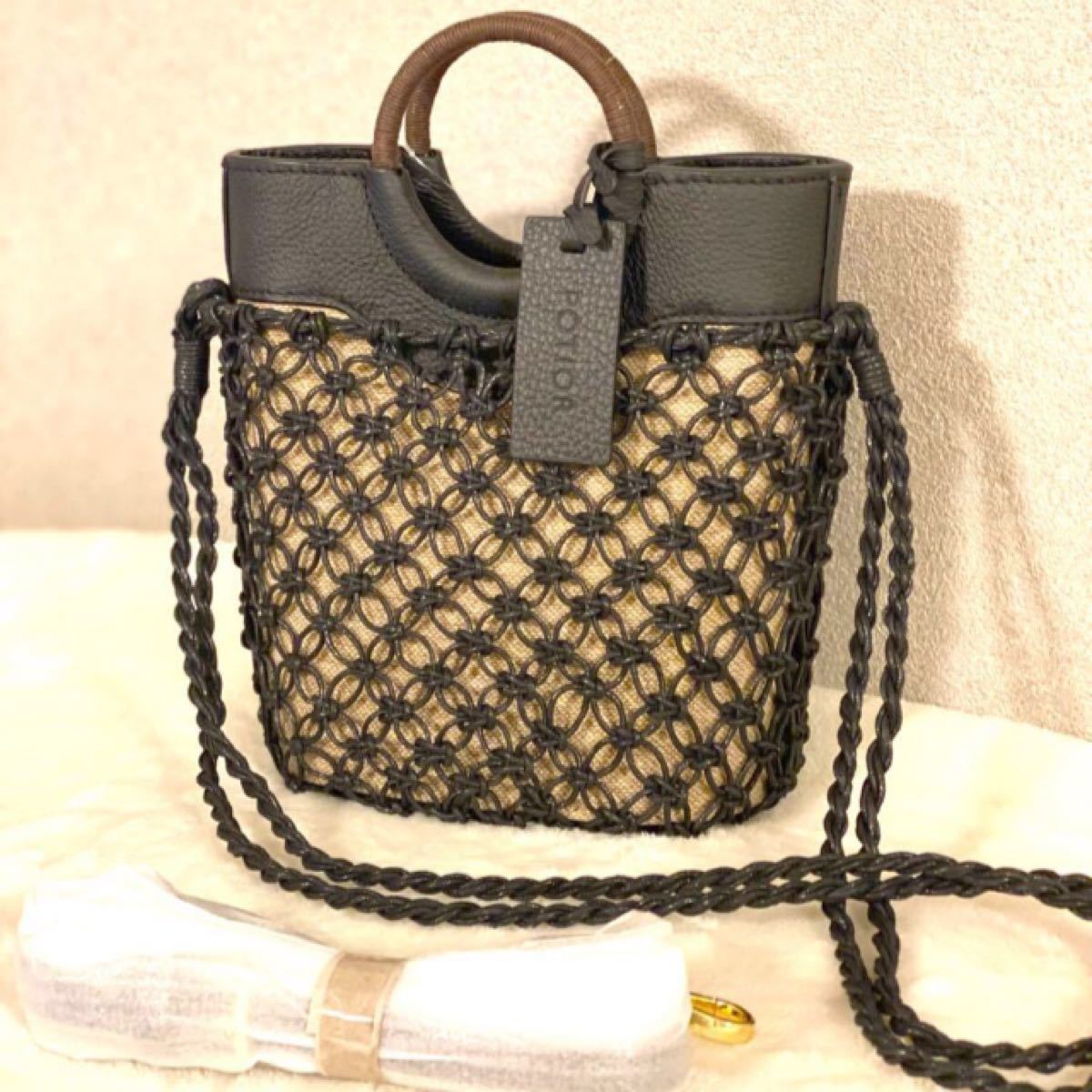 ポティオール PotioR 巾着 ショルダーバッグ 2way ハンドバッグ 新品