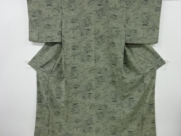 宗sou 南部芳松作 時代人物風景模様小紋着物 vermar.com.mx