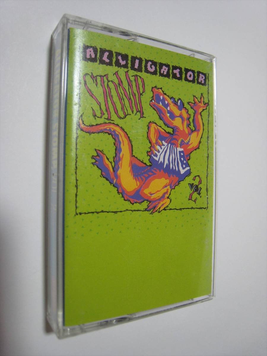 [ cassette tape ] V.A. (CLIFTON CHENIER, FATS DOMINO other ) / ALLIGATOR STOMP, VOL.2 : CAJUN & ZYDECO CLASSICS US version 