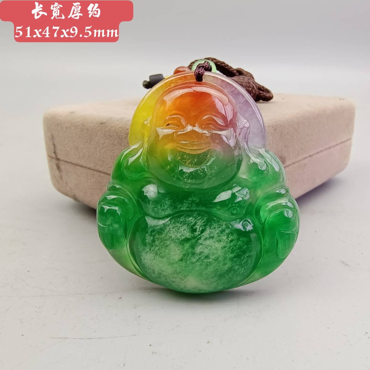 典藏*和田玉製*仏牌】根付 裝身具 超美品 中国古美術 時代物-