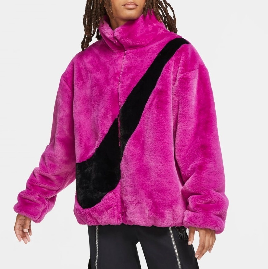 激安ブランド ピンク 定価19250円 Mサイズ フェイクファージャケット スウッシュ レディース ナイキ NSW プラッシュ JACKET PLUSH ジャケット、上着 激安ブランド ピンク 定価19250円 Mサイズ フェイクファージャケット スウッシュ レディース ナイキ NSW プラッシュ JACKET PLUSH ジャケット、上着