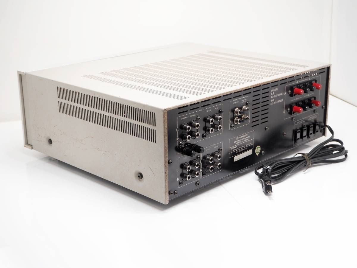 Yahoo!オークション - PIONEER A-008 プリメインアンプ 整備済 Yahoo!オークション - PIONEER A-008 プリメインアンプ 整備済