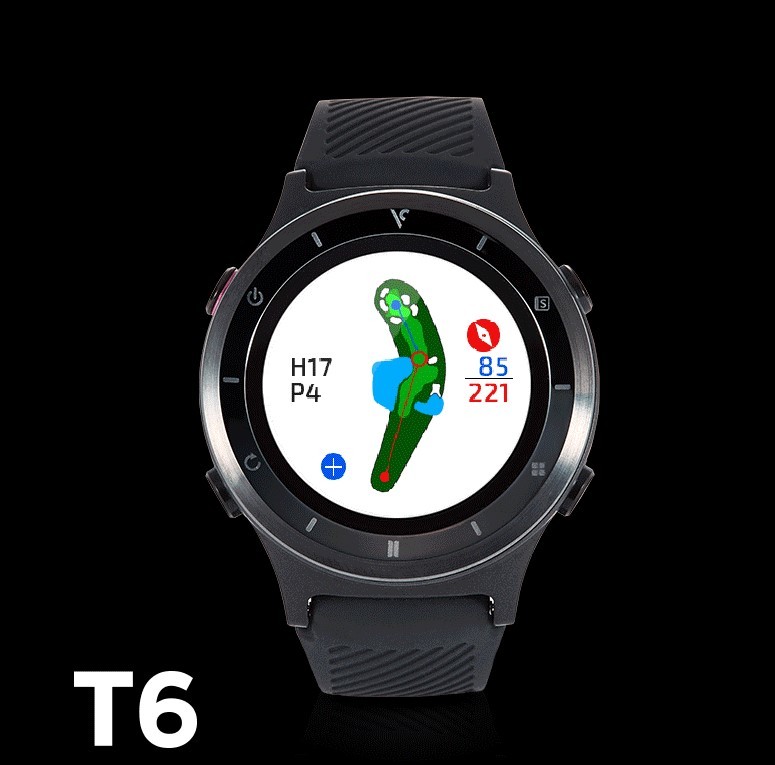 未使用 展示品 ボイスキャディ T6 高性能 腕時計型 GPSナビ カラー液晶