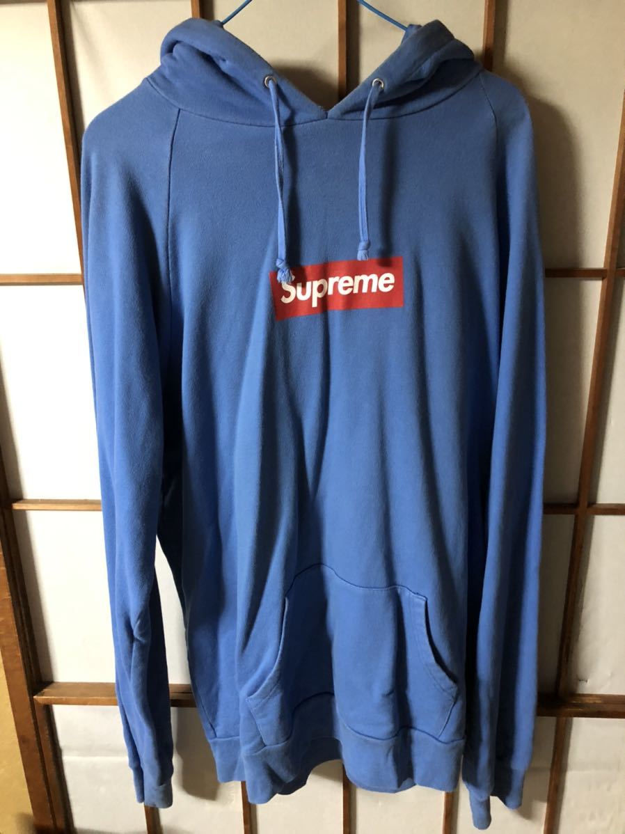 激レア》シュプリーム supreme☆パーカー L Sロゴ グレー 灰色 - 通販