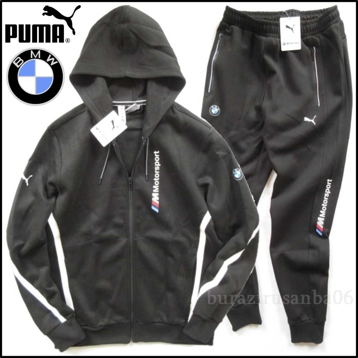 格安大人気 ヤフオク! - プーマ BMW コラボ MS スウェット フーデッド