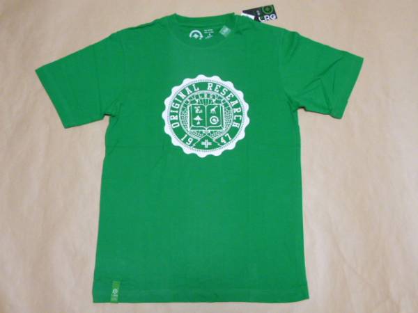 SALE new goods LRG T-shirt largish S size Street ske-ta-B series Reggae green green B091072