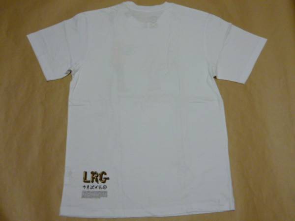  sharing equipped SALE new goods LRG T-shirt XL size largish white white e lure ruji- Street B series ske-ta- skate C091063