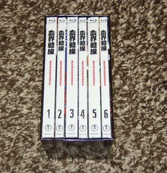 新品　Blu-ray 血界戦線 初回生産限定 全6巻＋収納BOX_画像1