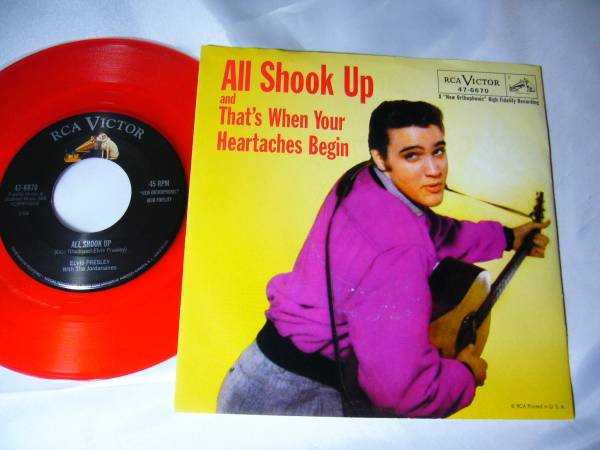 ★ELVIS★EP“ All Shook Up ” 輸入盤_画像1