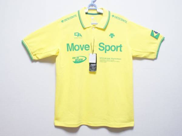 デサント製 MOVE SPORT ブラジルモデル ポロシャツ 未使用タグ付き_画像1
