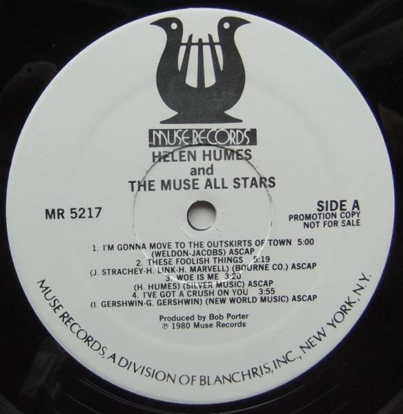 ◆ HELEN HUMES and the Muse All Stars ◆ Muse MR-5217 (promo) ◆ 1_画像3