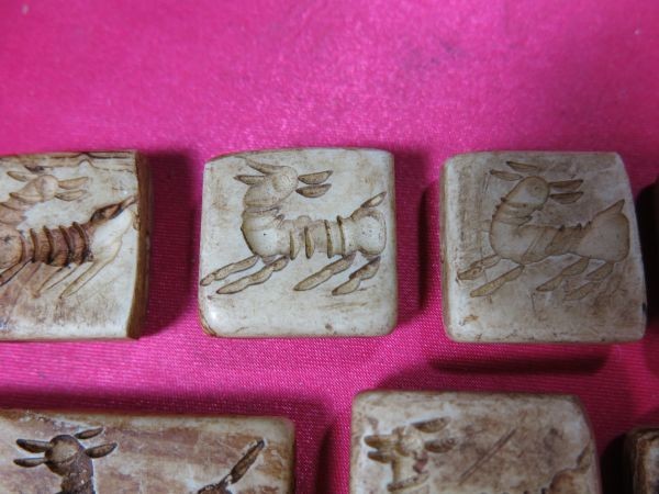 B　ゲームの駒　中東　古代　遺跡発掘品　石製_画像5