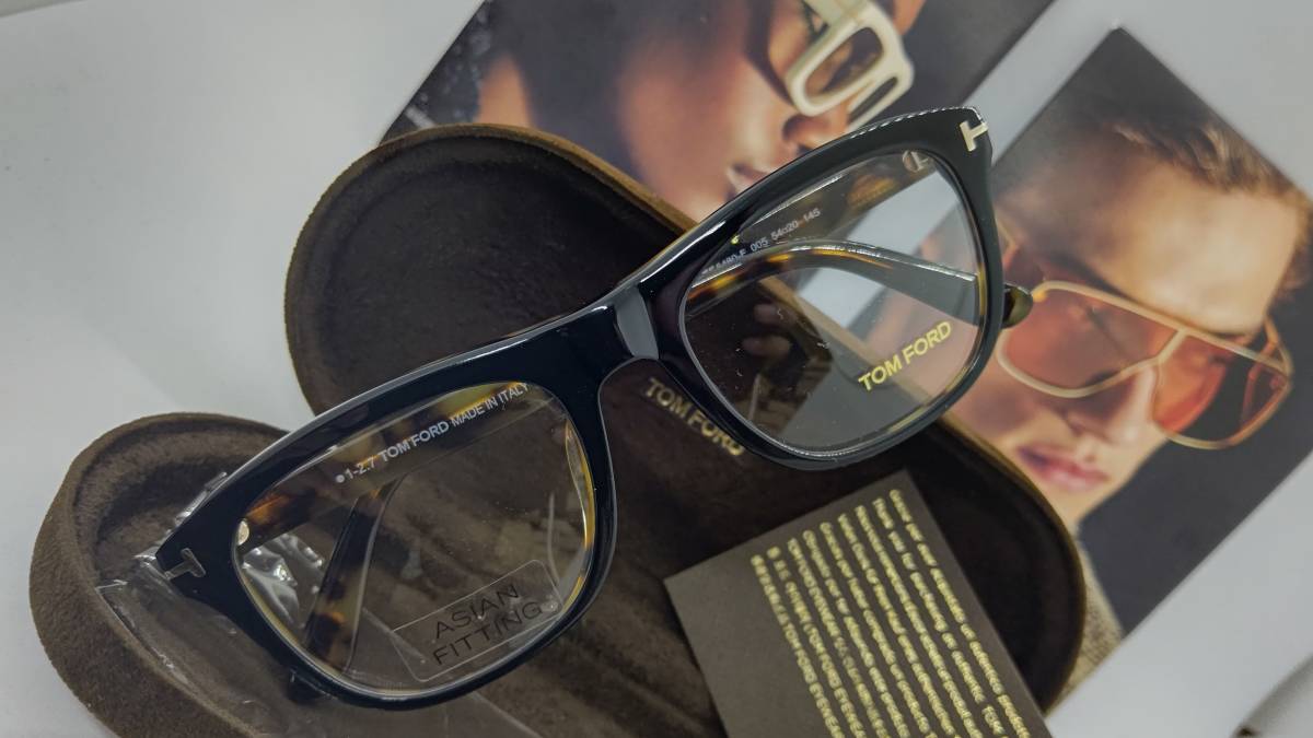 トムフォード 眼鏡 新品 税込 送料無料 TF5480-F 005 アジアンモデル ブラックカラー 