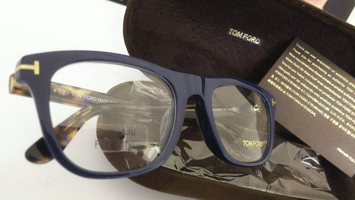  Tom Ford glasses Asian model new goods tax included free shipping TF5480-F 090