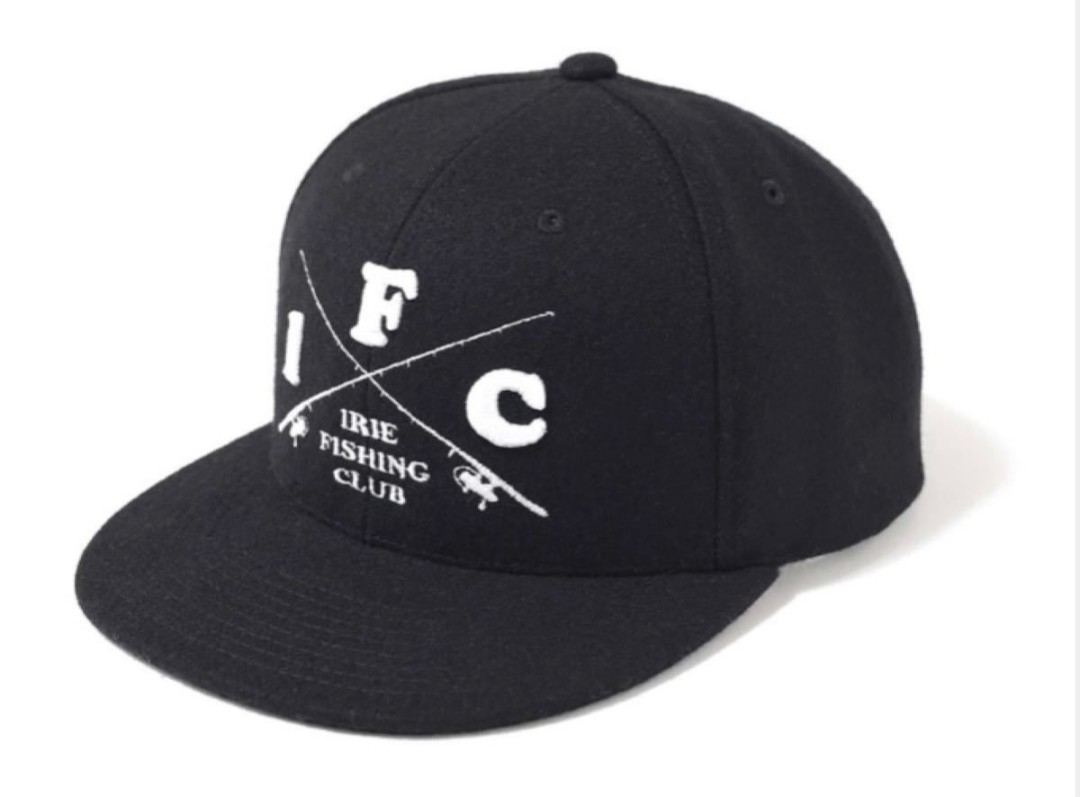 IRIE FISHING CLUBクロスロッドキャップ ブラック(最終価格 IRIE FISHING CLUBクロスロッドキャップ ブラック(最終価格
