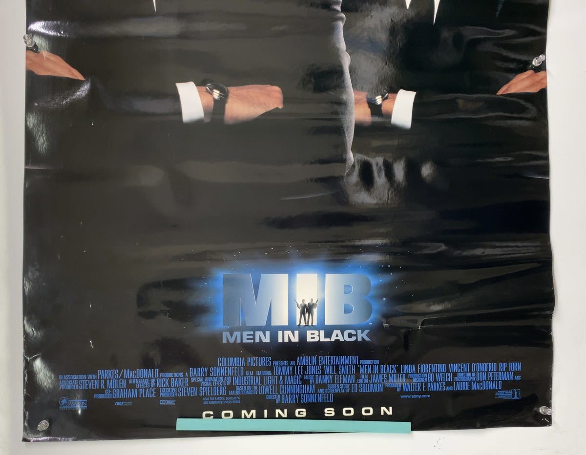 両面刷り Us版 ワンシート 映画ポスター Mib Men In Black メン イン ブラック 2人バージョン 映画 特大 ポスター B1 非売 映画 売買されたオークション情報 Yahooの商品情報をアーカイブ公開 オークファン Aucfan Com