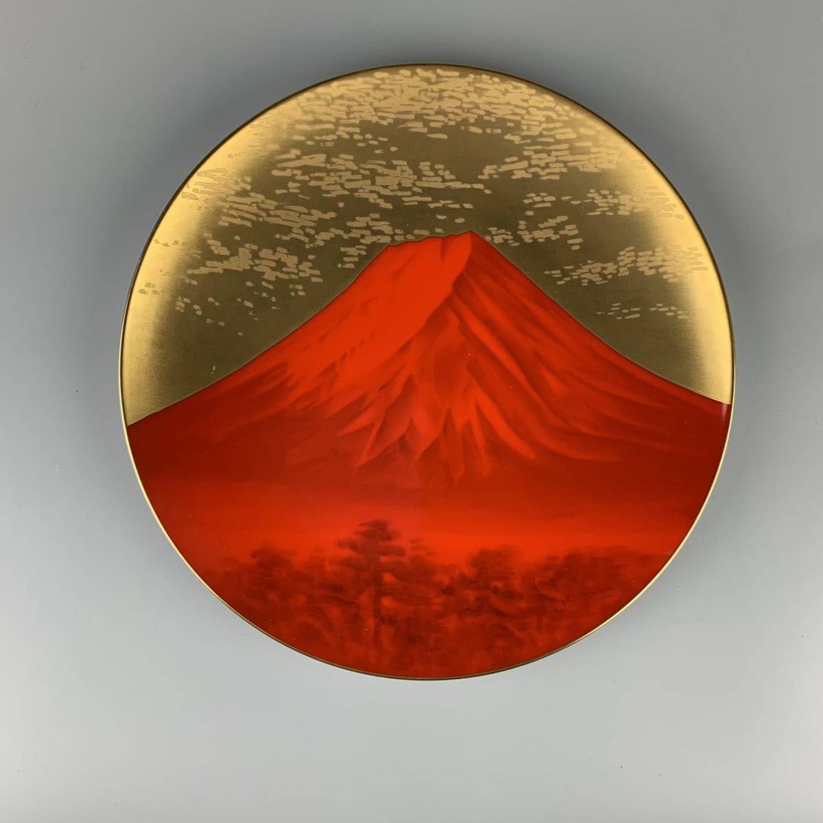 Yahoo!オークション - Noritake ノリタケ 赤富士 飾皿 皿 飾り皿 金彩