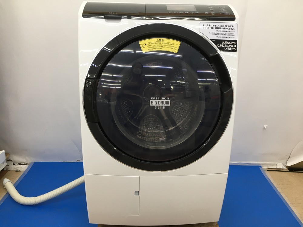 激安正規  BD-SG100FL ドラム式洗濯乾燥機 日立 3ヶ月保証 20年製★美品 洗濯機