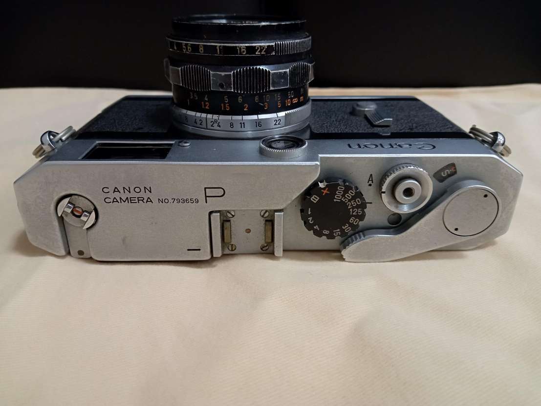 1934 キャノン CANON P型 ポピュレール レンズ 35mm 1:2 レンジ