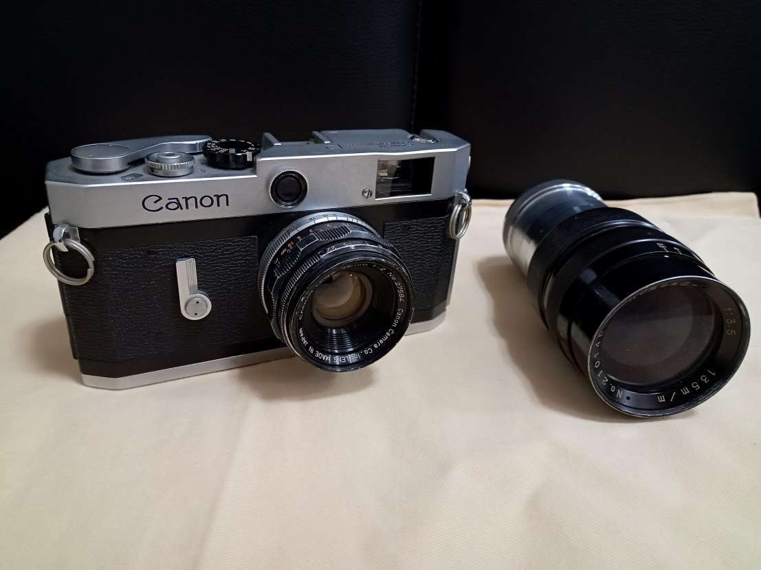 1934 キャノン CANON P型 ポピュレール レンズ 35mm 1:2 レンジ