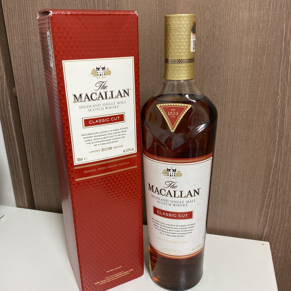 The MACALLAN（マッカラン）クラシックカット 2019 52％700ml 古酒 箱