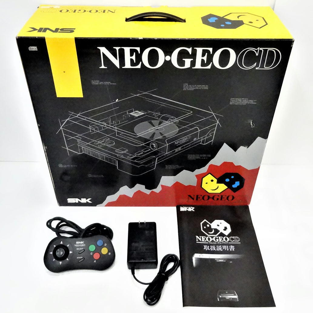 ≪※在庫限り※≫ SNK NEO-GEO 好評継続中! GEO NEO-GEO CD NEO 本体