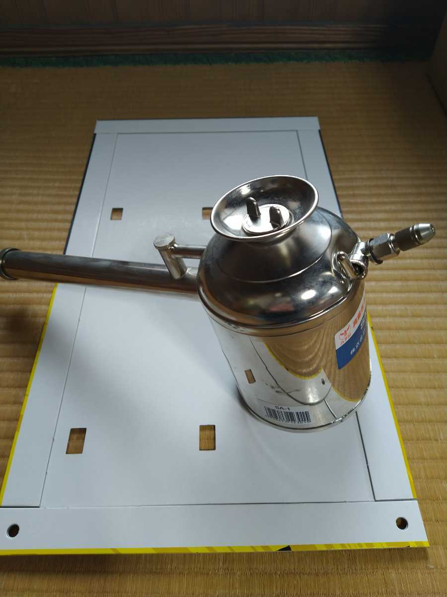  bee seal brass made hand pushed type spray machine SA-1 capacity 1.1L pesticide scattering exclusive use stock period . long therefore somewhat there is dirt.