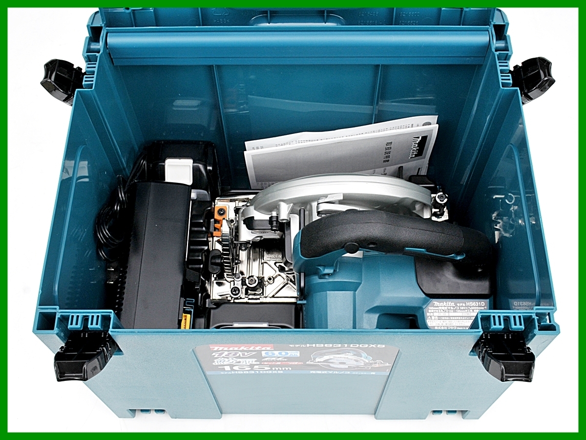 未使用品◇ マキタ 18V 6.0Ah 165mm 充電式マルノコ HS631DGXS 2021年