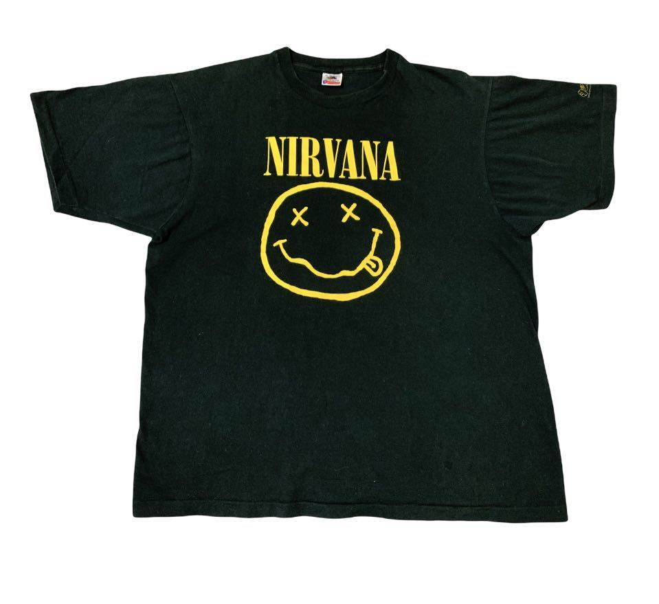 NIRVANA スマイル Tシャツ ビンテージ カートコバーン sonic youth 買