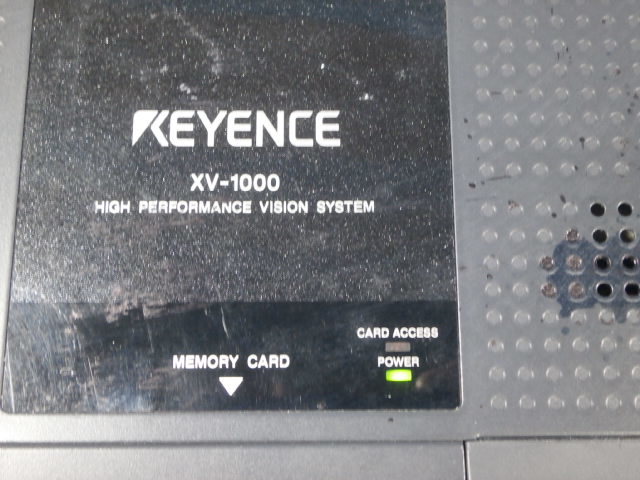 KEYENCE XV-1000 HIGH PERFORMANCE VISION SYSTEM | bergosafety.com.br