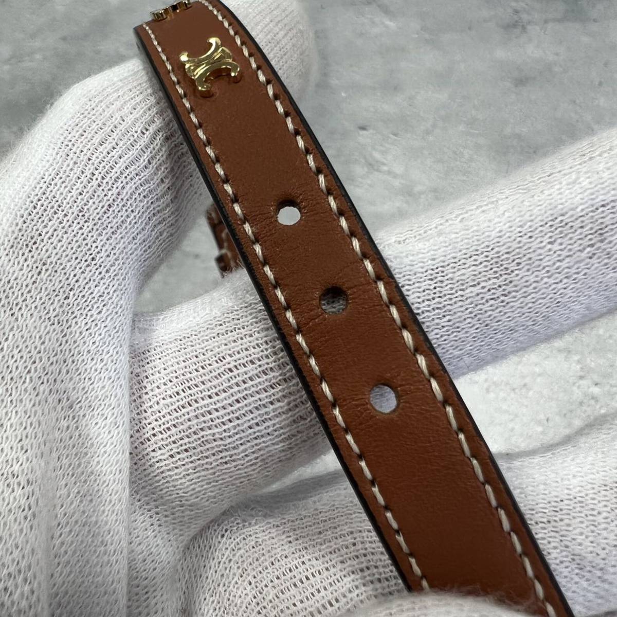 未使用激安】CELINE セリーヌ マイヨン トリオンフ マルチレザー
