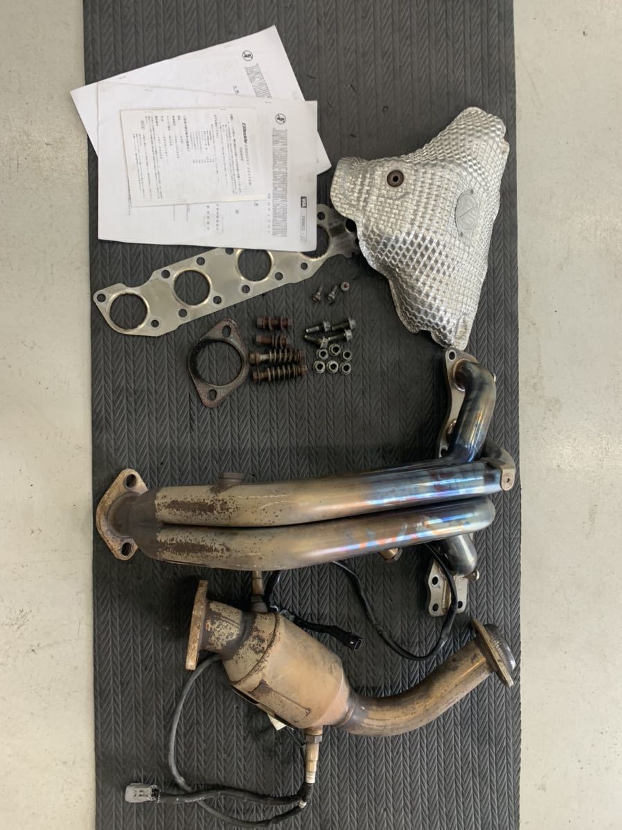 zc32s スイフトスポーツ トラスト エキマニ 触媒 証明書有り greddy