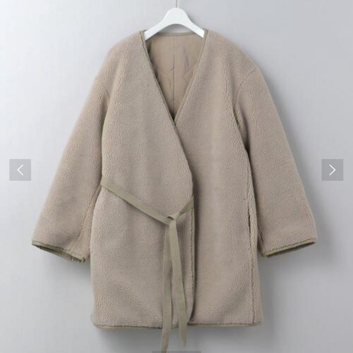 〈6(ROKU)〉BOA×QUILTED COAT/コート