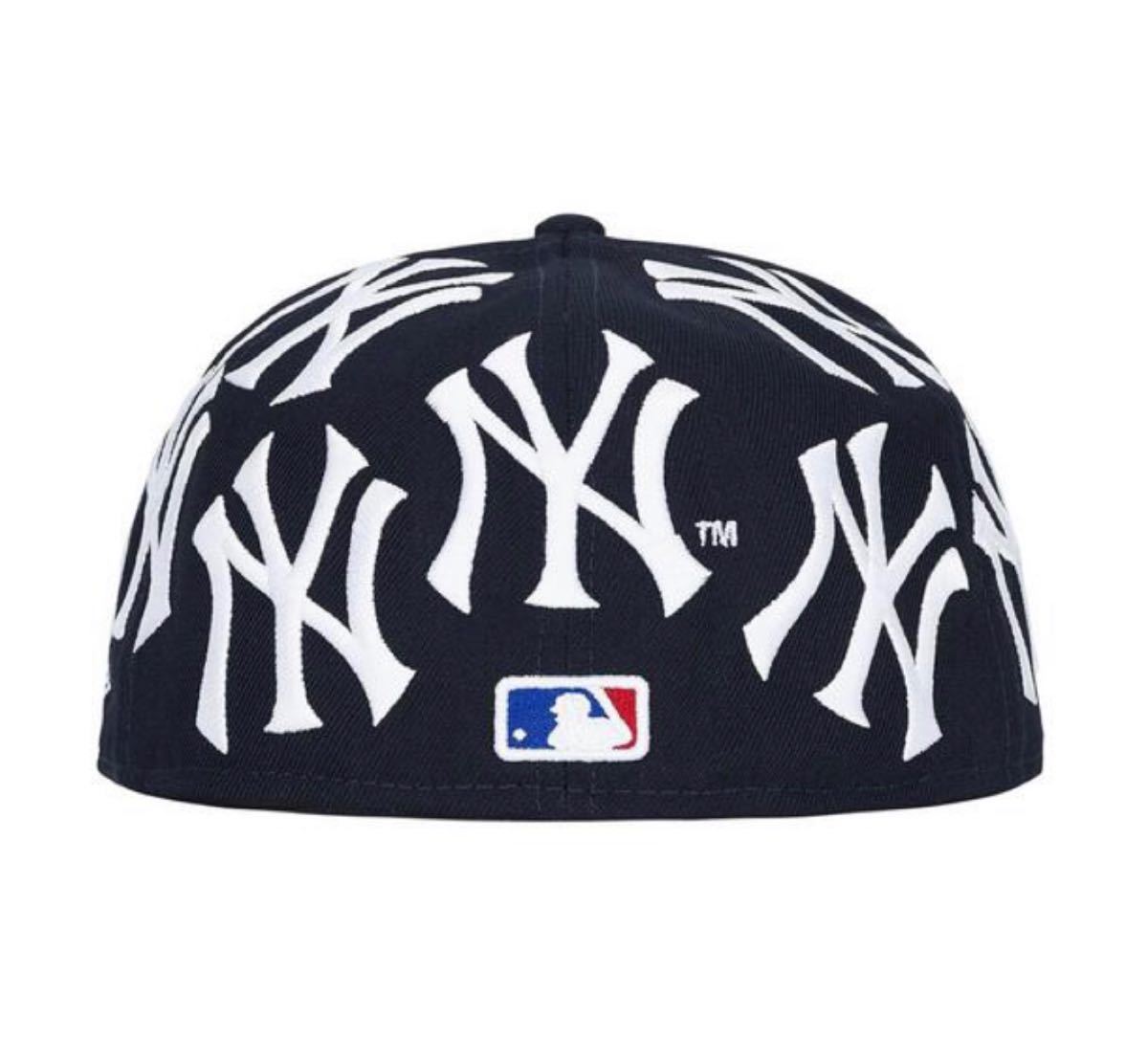 【新品】Supreme ×New Era New York Yankees Box Logo 59Fifty Navy 7 1/2