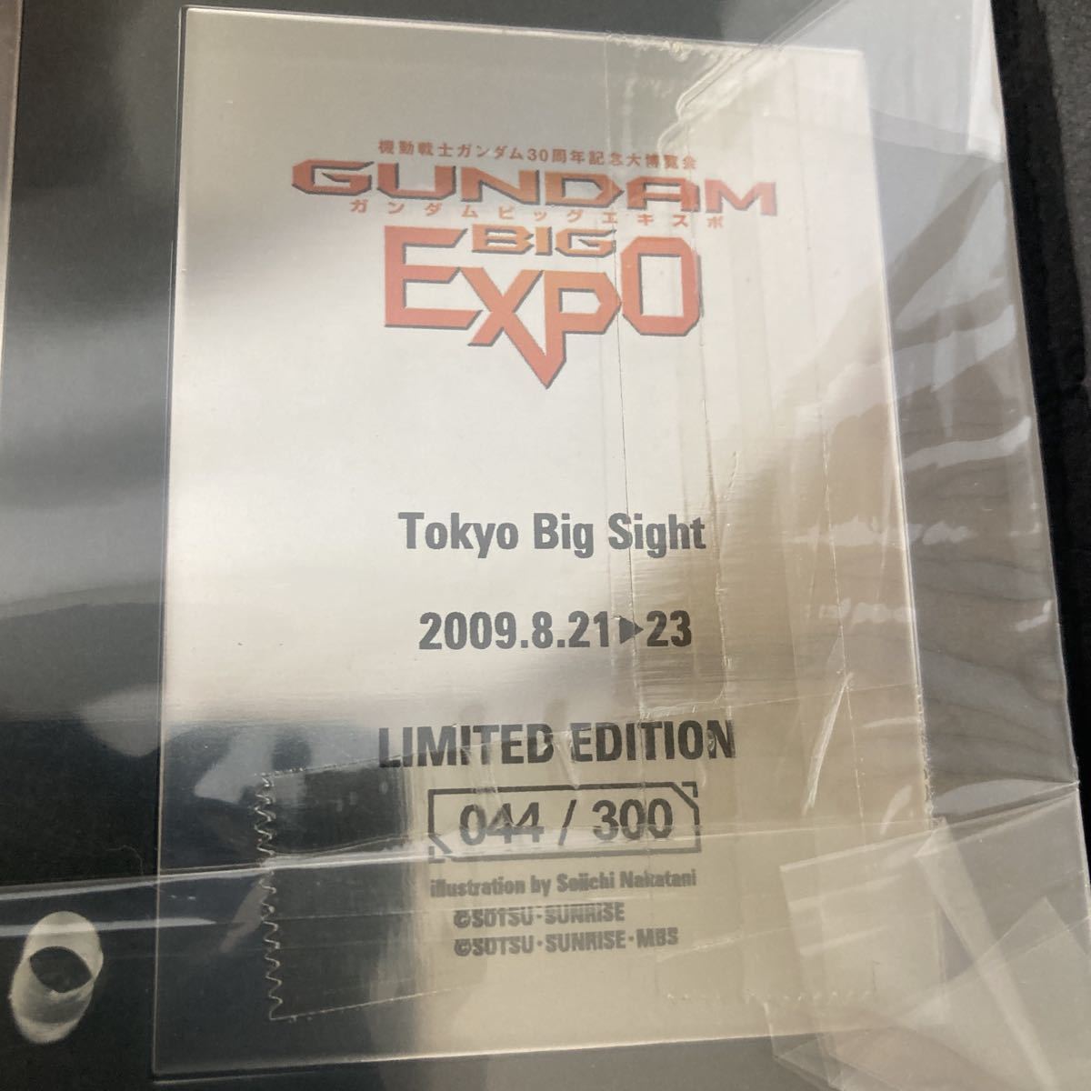 ガンダムEXPO 会場限定 GUNDAM BIG EXPO ガンダム30周年記念プレート 