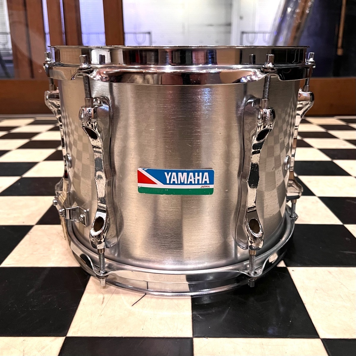 Yamaha ヤマハ 小口径スネア 10×8インチ MS-210B シルバー -GrunSound
