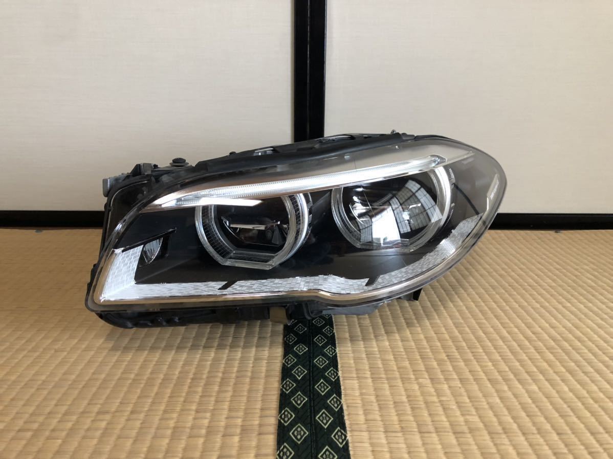 F10 F11 5シリーズ 後期 LCI アダプティブLEDヘッドライト 左ヘッド