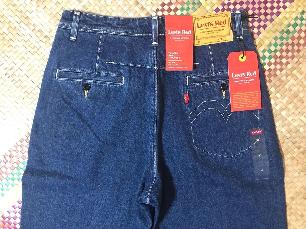 LEVI'S RED リーバイスレッド TWISTED BAGGY TROUSER バギー LEVI'S RED リーバイスレッド TWISTED BAGGY TROUSER バギー