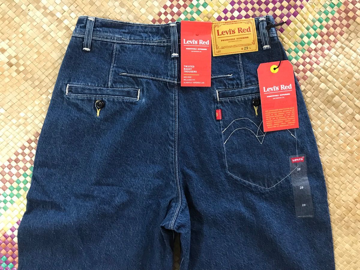 LEVI'S RED リーバイスレッド TWISTED BAGGY TROUSER バギー LEVI'S RED リーバイスレッド TWISTED BAGGY TROUSER バギー