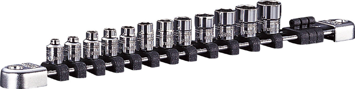 KTC ケーティーシー ネプロス (6.3SQ) ソケット セット NTB212A 六角 ( NB2-04 05 055 06 07 08 09 10 11 12 13 14 ) ホルダー (NEHB215)