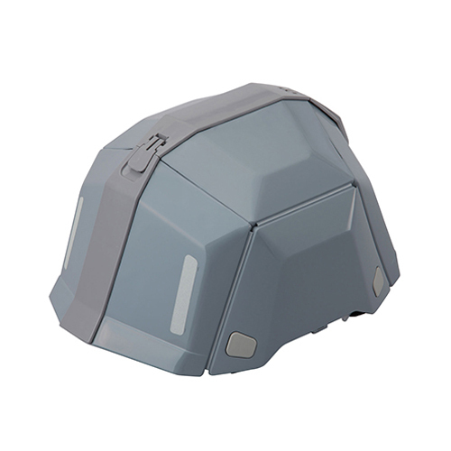  Toyo TOYO disaster prevention for folding helmet Bloom Ⅱ NO.101 gray 109594 thickness raw ... protection cap official certification eligibility goods 