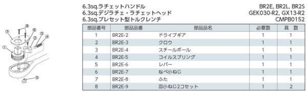 KTC JAPAN KYOTO TOOL 6.3SQ ショート ラチェットハンドル BR2S ラチェット コンパクト 工具 京都ツール　ツール　京都　ショートタイプ_KTC 6.3SQ ショート ラチェット