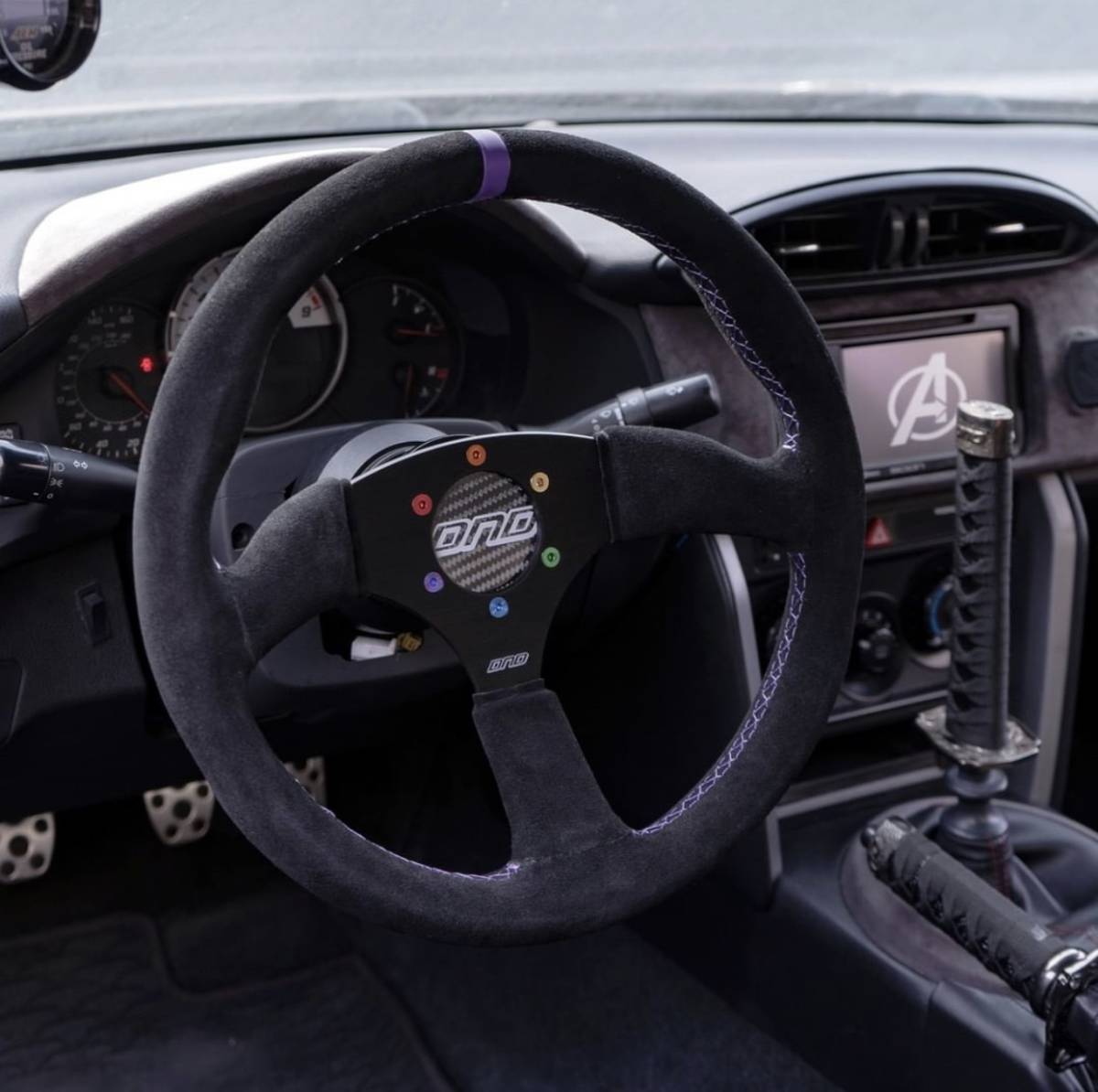 DND Performance Interior Touring アルカンターラ パープルステッチ